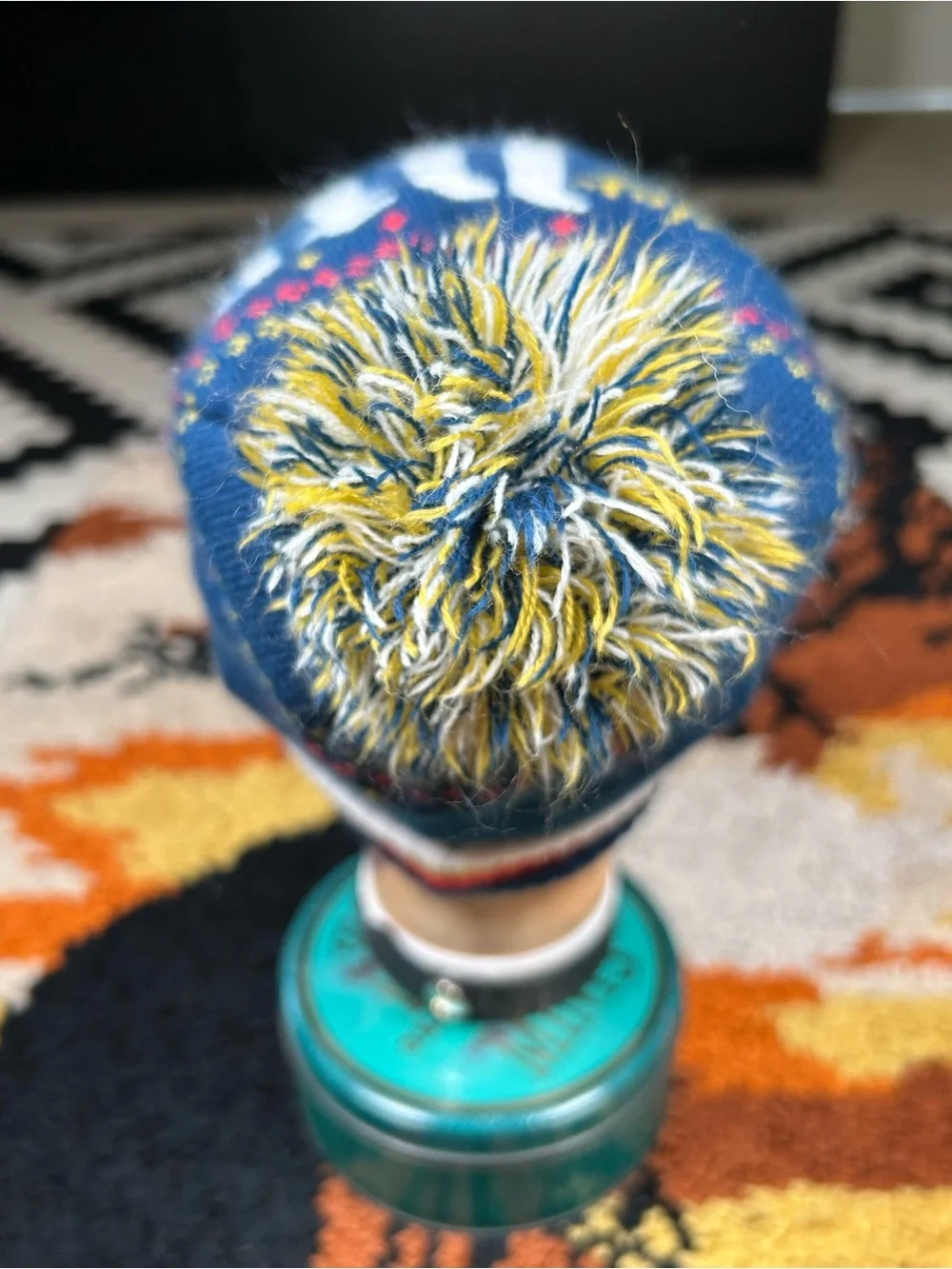MILLER LITERALLY, pom pom beanie!!